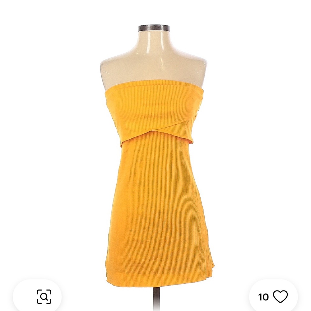 Mango colored Asos mini dress